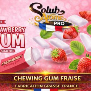 ( 155.-) Solub - Chewing Gum Fraise 10ml
