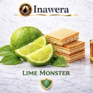 ( 170.-) Inawera - Lime Monster 10ml ( By Flavorika )