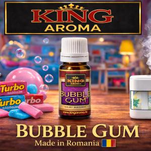 ( 602.-) King Aroma - Bubble Gum 10ml