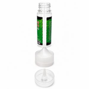 Pet Flakon átlátszó - 120ml ( matricás )