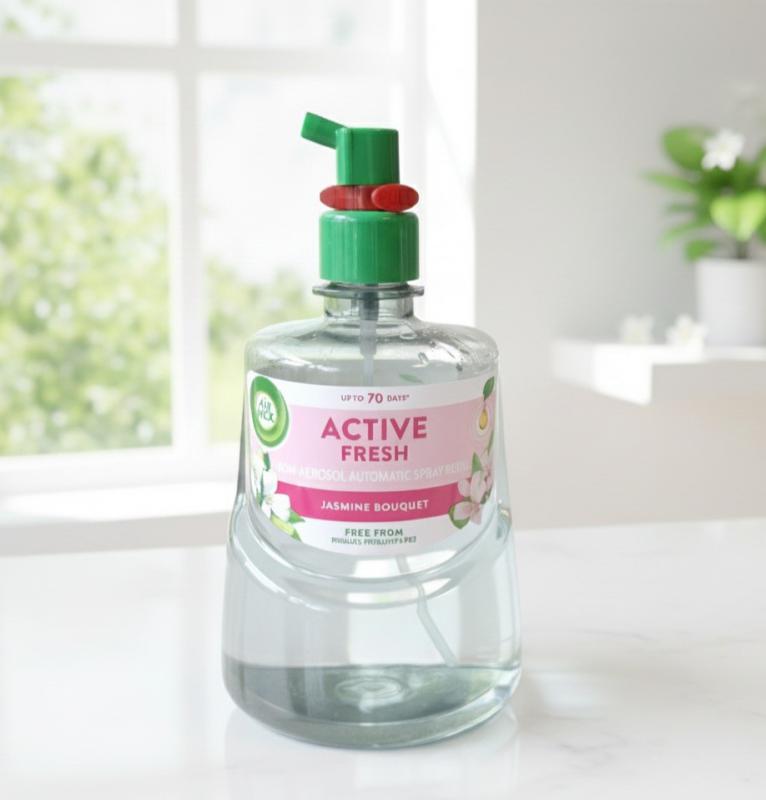 Air Wick Active Fresh Jasmine Bouquet automatikus spray utántöltő (228 ml)