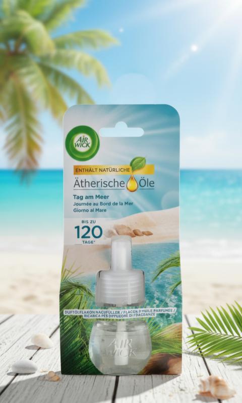 Air Wick Elektromos Készülék Utántöltő – Giorno al Mare (19 ml)