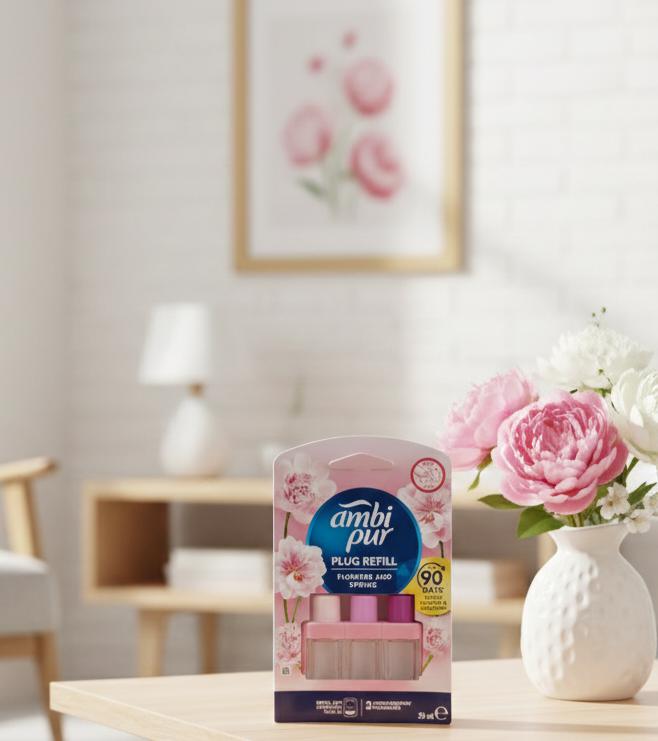 Ambi Pur 3VPlug Flowers & Spring Utántöltő (20 ml)