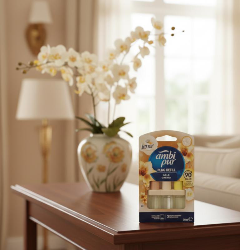 Ambi Pur 3VPlug Gold Orchid Utántöltő (20 ml)