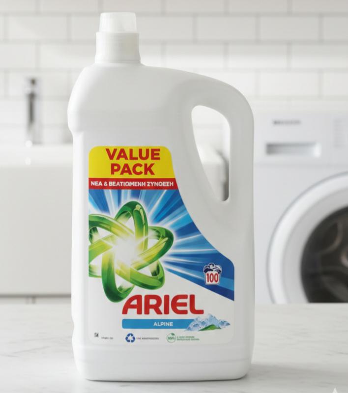Ariel alpine folyékony mosószer 100 mosás 5 liter