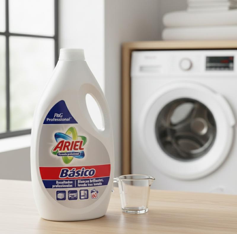 Ariel Basico-a hatékony folteltávolításért  folyékony mosószer 60 mosás 3 liter