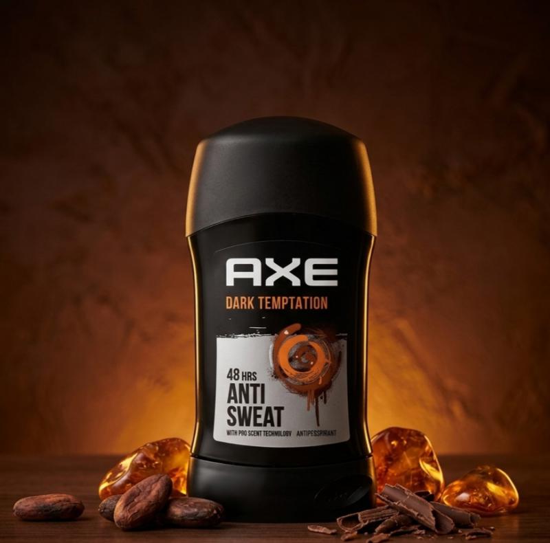 AXE Dark Temptation Férfi Stift Dezodor (50 ml) – 48 Órás Izzadásgátló Csoki Illattal