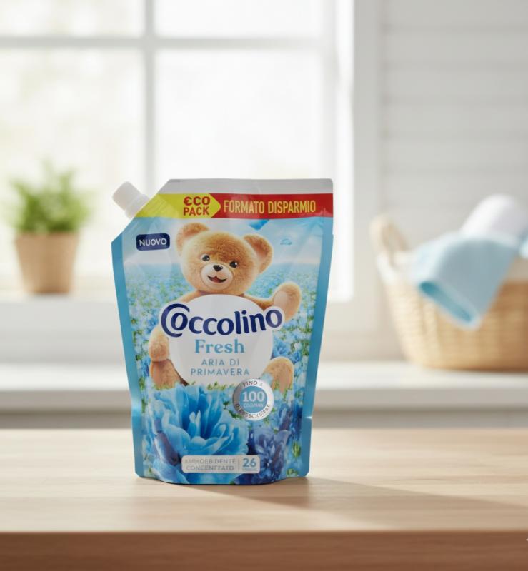 Coccolino Aria di Primavera öblítő koncentrátum utántöltő – 26 mosás (600 ml)