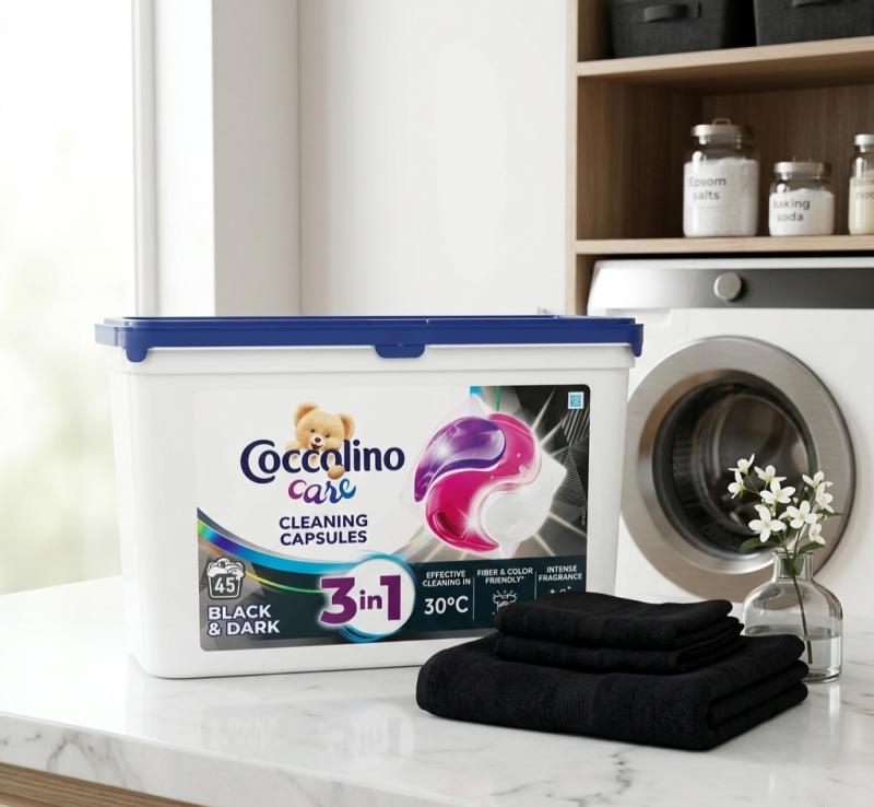 Coccolino Care Black & Dark folyékony kapszula (45 db)