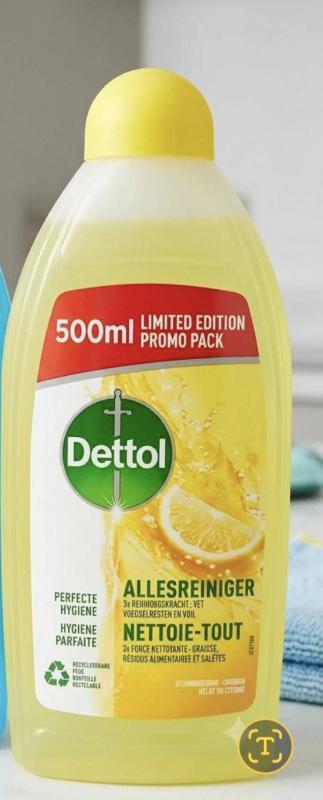 Dettol  Általános Tisztítószer - Citrom Illat (500 ml)