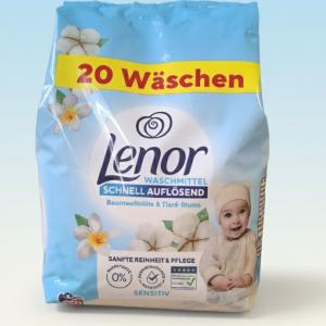 Lenor mosópor Baby 20 mosás  1,2 kg