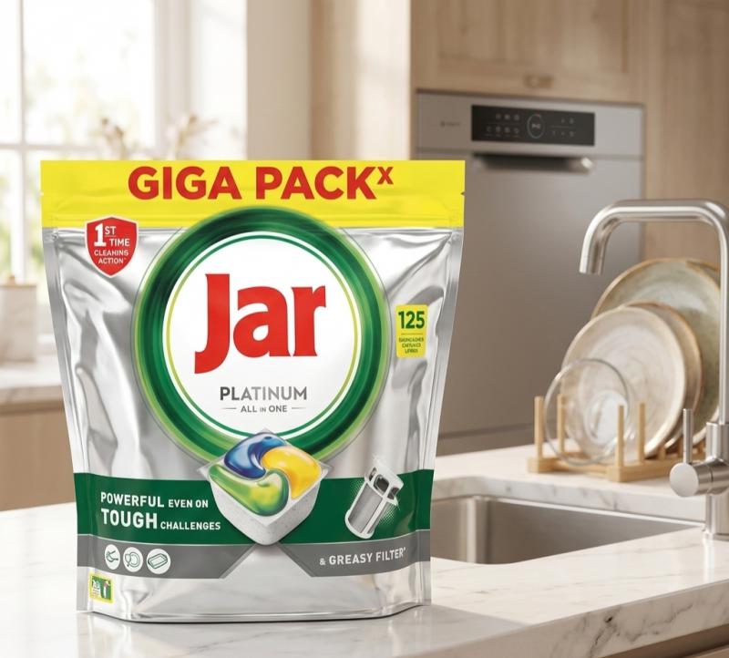 Jar Platinum All in One Mosogatógép Kapszula (125 db)