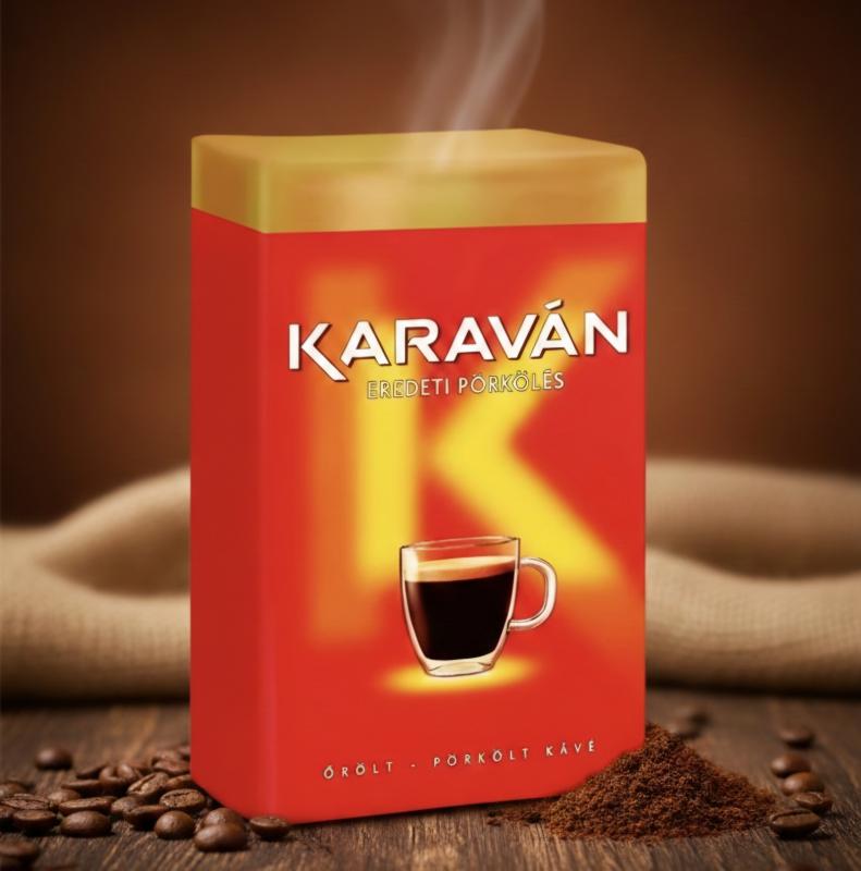 Karaván őrölt pörkölt kávé 225 gr