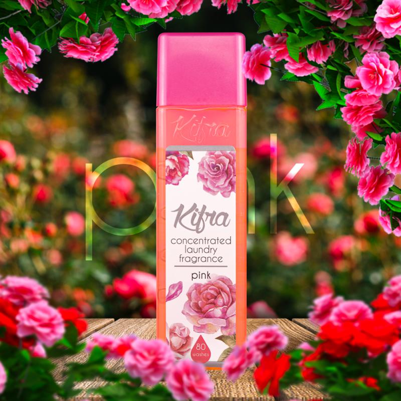 Kifra Pink szuper tartós mosóparfüm koncentrátum 200 ml
