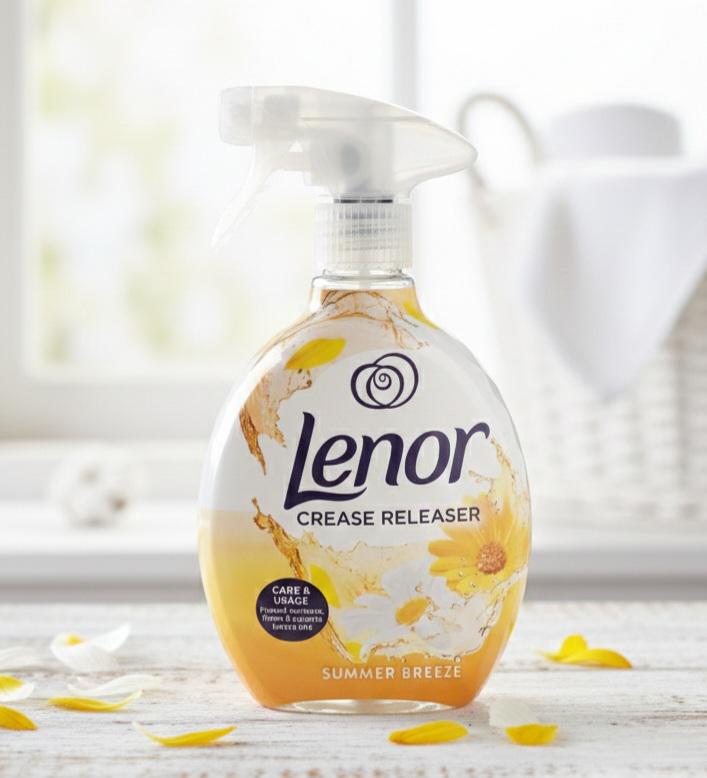 Lenor Crease Releaser – Summer Breeze Gyűrődéskisimító Spray 500 ml