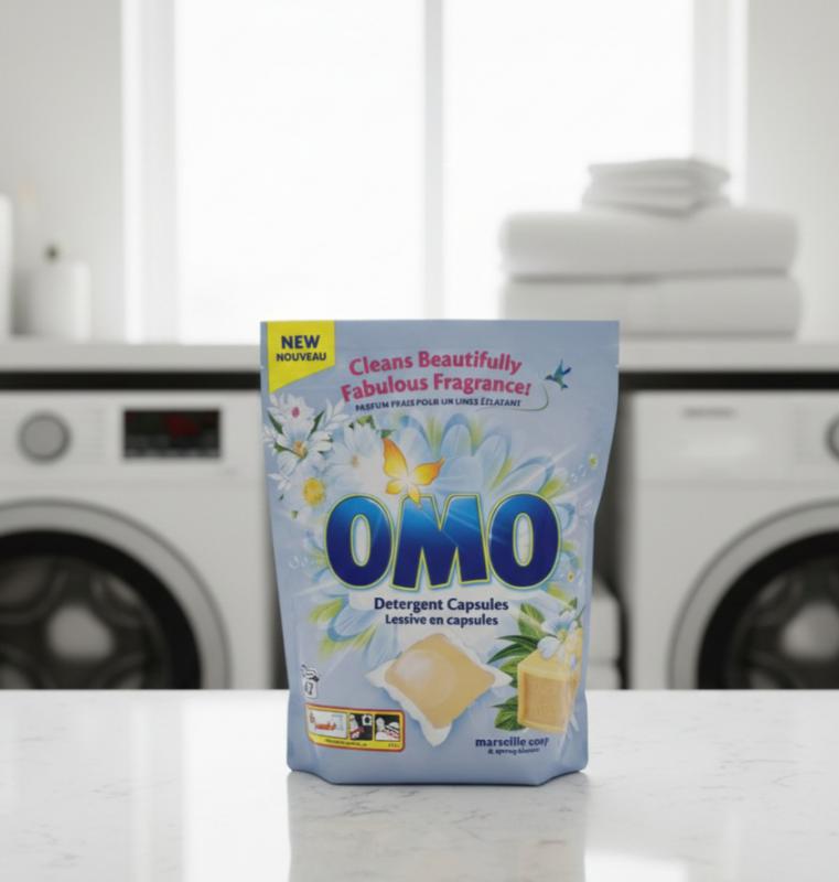 Omo Marseille Soap & Spring Blooms Mosókapszula (42 db)