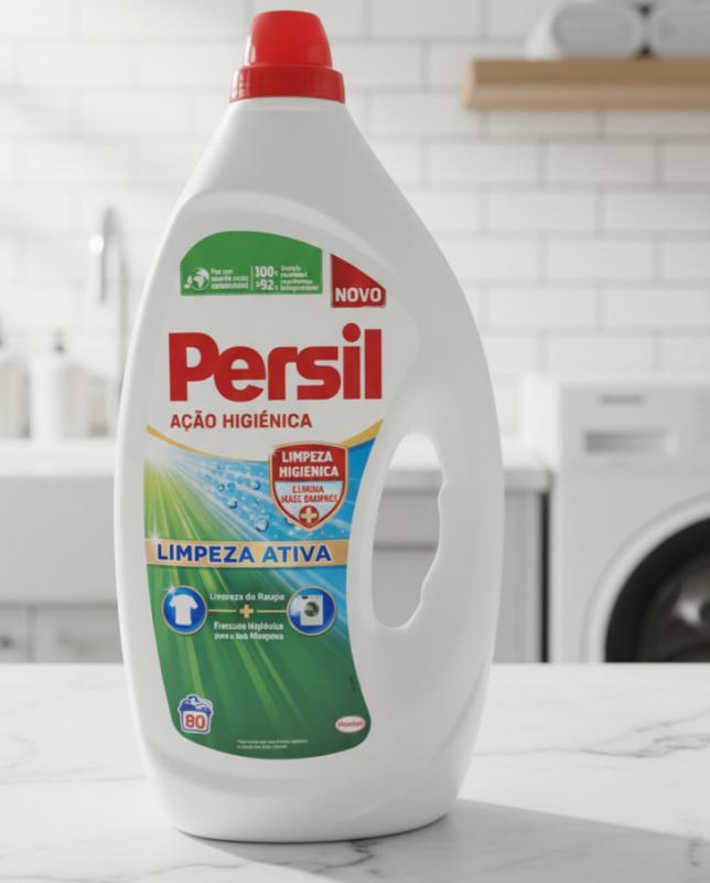 Persil Limpeza Ativa-aktív tisztítás a ragyogó tisztaságért  folyékony mosószer 80 mosás 3,6 liter