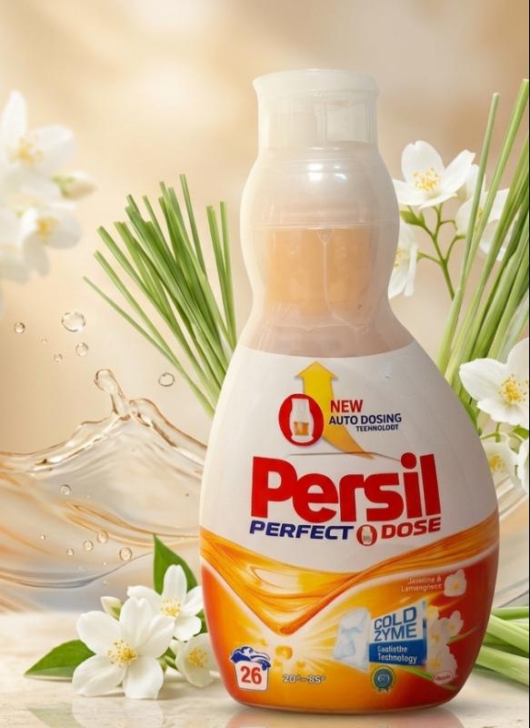 Persil Perfect Dose Jasmine & Lemongrass Folyékony Mosószer (26 mosás) 858 ml