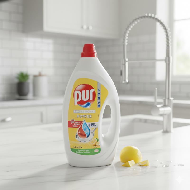 Pur Professional Power Lemon mosogatószer 4 liter