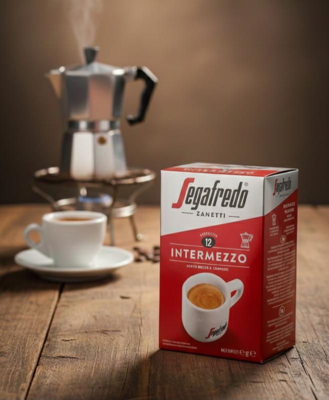 Segafredo intermezzo őrölt pörkölt kávé 250 gr
