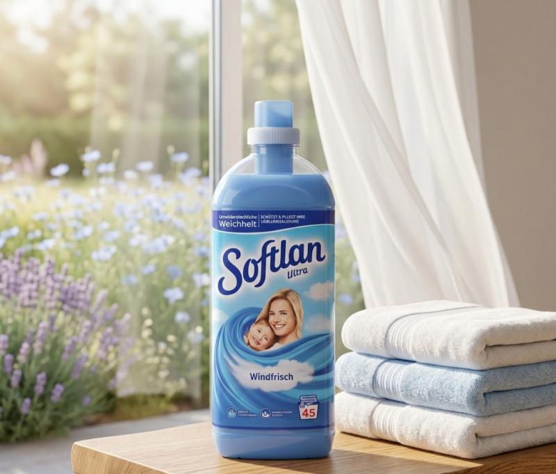 Softlan Ultra Windfrisch Koncentrált Textilöblítő (1L - 45 mosás)kék