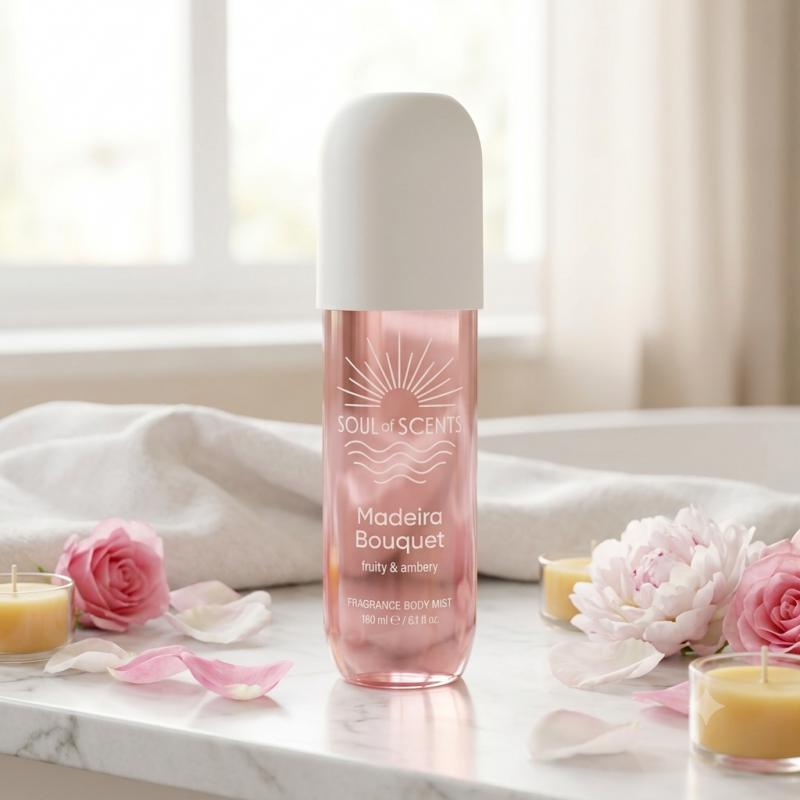 Soul of Scents – Madeira Bouquet Body Mist testpermet  (180 ml)