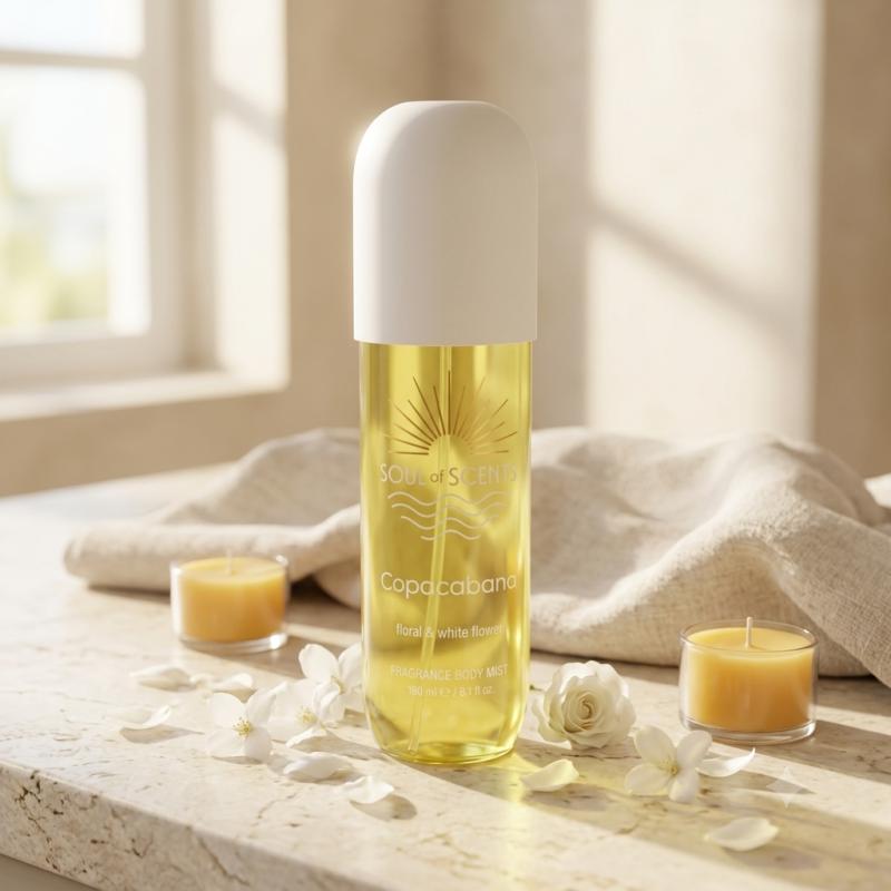 SOUL of SCENTS Copacabana Fragrance Body Mist Testpermet(180 ml)