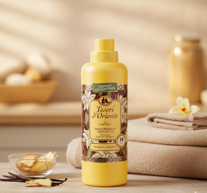 Tesori d'Oriente Vaniglia e Zenzero Öblítőkoncentrátum 760 ml – 38 mosás