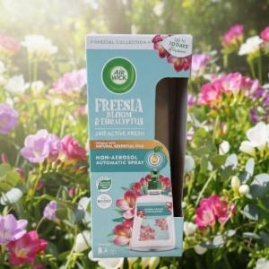 Air Wick Active Fresh – Freesia & Eucalyptus 228 ml Gép+illat