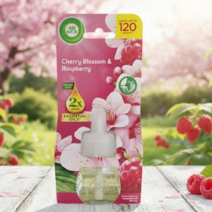 Air Wick Elektromos Légfrissítő Utántöltő – Cherry Blossom & Raspberry (19 ml)