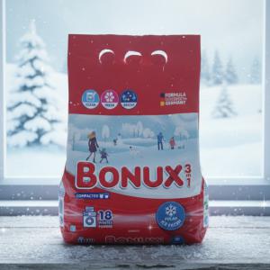 Bonux 3in1 mosópor Ice Fresh 18 mosás 1,17 kg