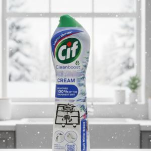 Cif CleanBoost Cream Fresh Winter Breeze folyékony súroló 500 ml