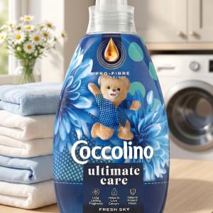 Coccolino Ultimate Care Fresh Sky Ultrakoncentrált Textilöblítő (870 ml, 58 mosás)