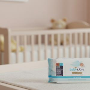 Dove Baby Rich Moisture Törlőkendő (50 db)