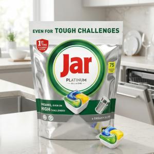 Jar Platinum All in One Mosogatógép Kapszula (75 db)