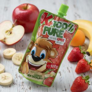 Kubu Püré Alma-Banán-Eper-Sárgarépa (100 g)