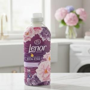 Lenor Bouqet Floral textilöblítő koncentrátum -Egy tavaszi virágoskert érintése 56 mosás 1176 ml