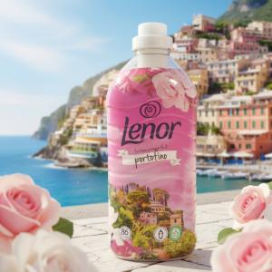 Lenor öblítő koncentrátum Portofino 86 mosás 1,806 liter