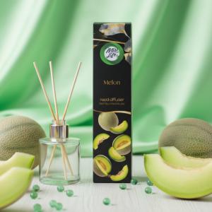 Miss Life Bamboo Pálcás Illatosító – Sárgadinnye (100 ml)