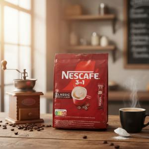 Nescafé 3in1 classic-Klasszikus,azonnal oldódó kávéspecialitás  10x16,5 gr
