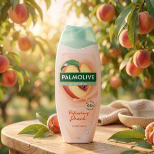 Palmolive Smoothies Refreshing Peach Krémtusfürdő (500 ml) – Frissítő Őszibarack Illattal