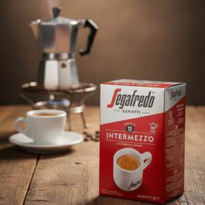 Segafredo intermezzo őrölt pörkölt kávé 250 gr