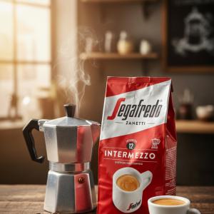 Segafredo Intermezzo pörkölt szemes kávé-Olasz Kávéélmény  1 kg