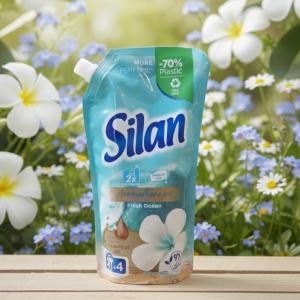 Silan fresh ocean öblítő koncentrátum  utántöltő (50+4 mosás) 594 ml