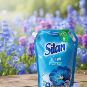 Silan Fresh Sky Textilöblítő Utántöltő (130+5 mosás) 1,485 liter