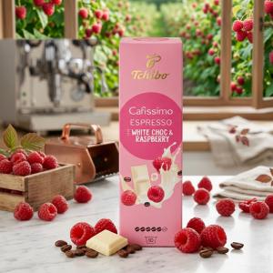 Tchibo Cafissimo Espresso White Choc & Raspberry kávékapszula (10 db)