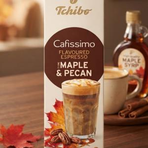 Tchibo Cafissimo Flavoured Espresso Maple & Pecan Kapszula (10 db)-Limitált kiadás