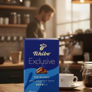 Tchibo exclusive őrölt,pörkölt kávé 250 gr
