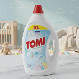 Tomi Sensitive Folyékony Mosószer 2,25 liter  50 mosás