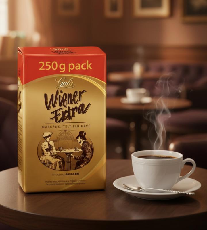 Wiener Extra őrölt,pörkölt kávé 250gr